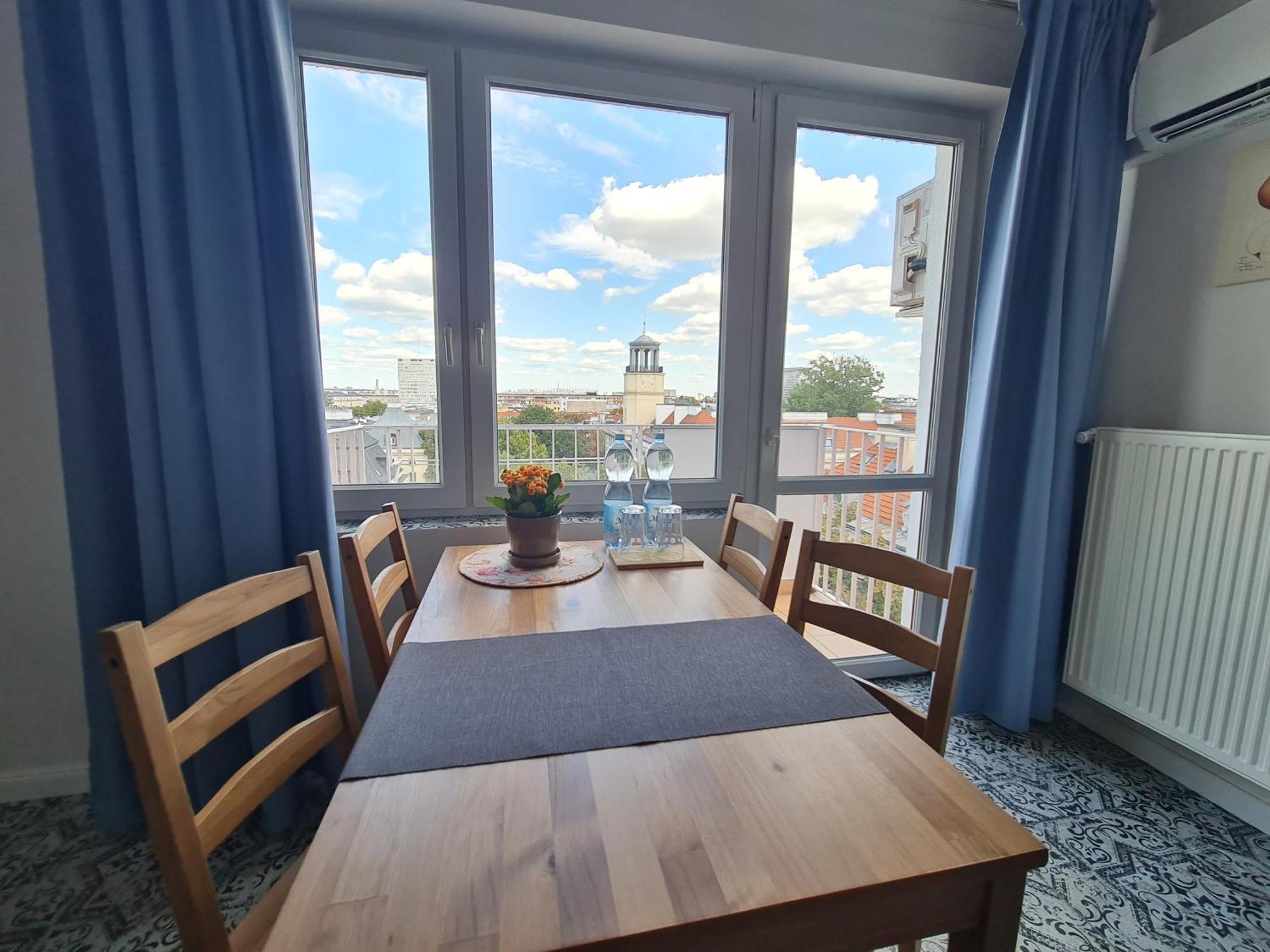 Apartament Wschodni Z Balkonem 4 Osoby Warsaw Luaran gambar