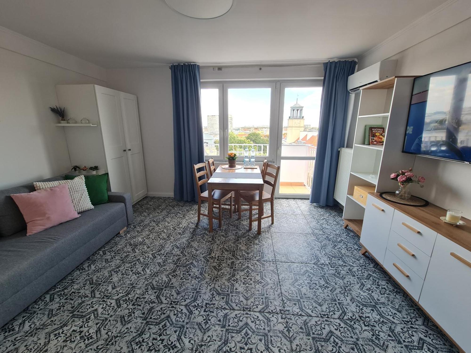 Apartament Wschodni Z Balkonem 4 Osoby Warsaw Luaran gambar